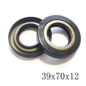 하이 퀄리티 맞춤형 NBR 샤프호환트 니트릴 오일 도장  가터 용수스틸 포함  39x70x12  1PC