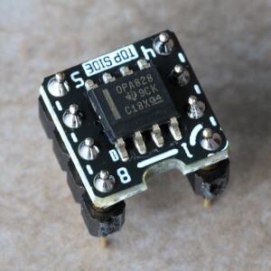 하이파이 오디오 싱글 OP 앰프  슈퍼 하이엔드  듀얼 OPA828