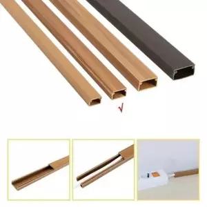 우드몰딩 사각(20mm) 1M 3p 덮개분리 배선정리 전선정리 전선작업 쫄대 케이블정리 바닥몰딩