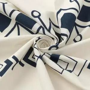 이시아르 면 린넥 테이블보 식탁보 덮개 140x100cm 식탁 커버 린넨 블랙체크 원형 식당 캠핑