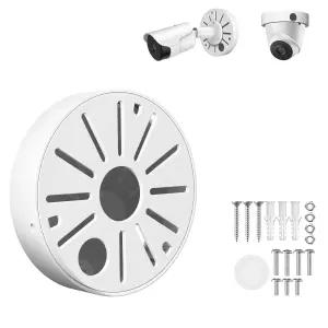 ZT-NET 범용 카메라 정션 박스 알루미늄 합금 브래킷 숨기기 케이블 장착 벽 천장 마운트 CCTV 실내 관리용