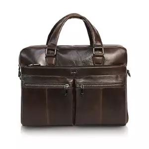 브라운 멀티포켓 남성서류가방 직장인백 크로스끈 남성크로스백 고급남자가방