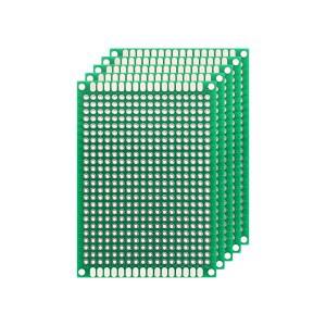 범용 PCB 회로 Protoboard 양면 브레드 보드 2x8 3x7 5x7 8x12 9x15CM 스트립 프로토 타이핑 DIY 전자 키트