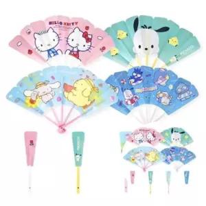 [문구/오피스] 접이식 캐릭터접이식부채 부채 손부채 2개