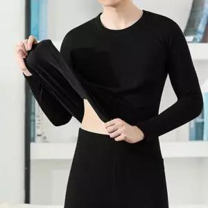 [하프클럽/]남성 보온 내복세트 기모 캐시미어 방한 내의