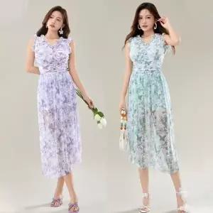 [하프클럽/]은창)플라워 나비 스커트 커버 세트 수영복 원피스 몸매보정 치