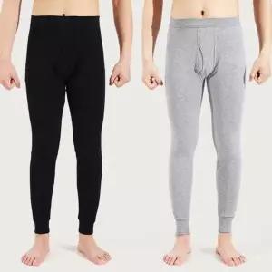 [하프클럽/]남자 내복 바지 기모 레깅스 따뜻한 스판 내의 고급