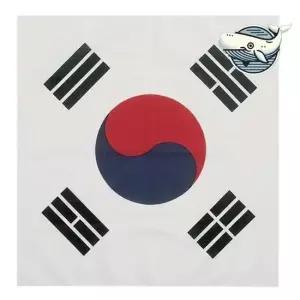 태극기 디자인 응원용 스카프 손수건 다목적 붉은악마 월드컵손수건 월드컵스카프