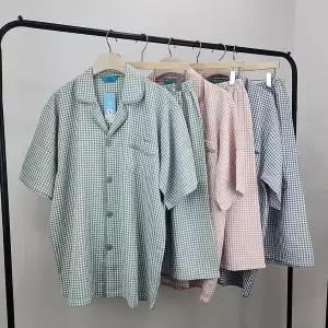 [하프클럽/]국산 여름 반팔 커플잠옷