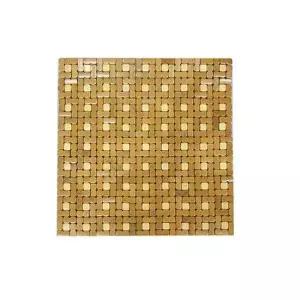 대나무 포인트 방석(약43x43cm) 마작방석 의자방석 자동차방석 통풍방석 여름방석