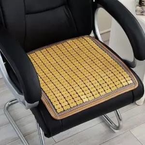 이시아르 쿨링 대나무 방석 시원한 여름방석 사무실통풍방석 usb통풍방석 쿨방석 벌집방석