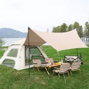 TBZ 원터치 캐노피 자동텐트 방충망 방수 야외 캠핑 용