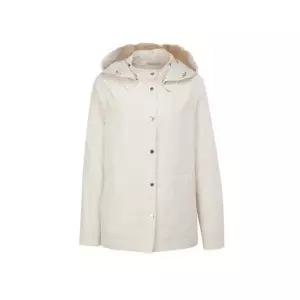 [하프클럽/셀러허브_여성트랜드패션]헤지스 여성  블렌드 탈착 후드 사파리