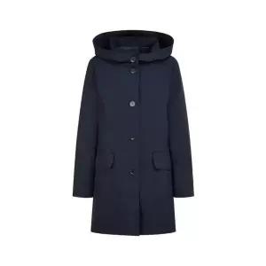 [하프클럽/셀러허브_여성트랜드패션]헤지스 여성 네이비 경량 후드형 트렌