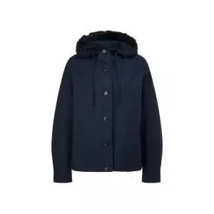 [하프클럽/셀러허브_여성트랜드패션]헤지스 여성 후디 숏 캐쥬얼 점퍼 네이