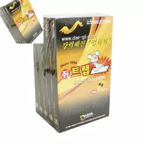 노런쥐트랩 2px5갑 쥐잡이 쥐잡기 쥐덫 쥐잡는도구