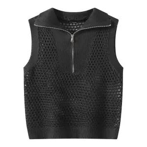 [하프클럽/]썸머 메쉬 집업 베스트 (XQ2VW006L0)