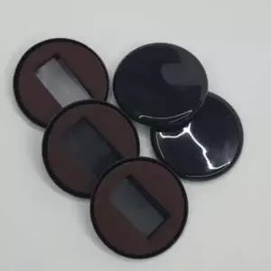 ABS의자바퀴 고정대 흠집방지 의자발캡 브라운 5P 의자바퀴고정 의자바퀴커버 의자발커버