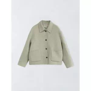 [하프클럽/앤클라인]울 캐시 헤링본 자켓 N6IS015