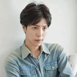 남성용 자연스러운 가르마 헤어 스타일 가발