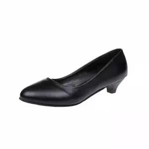 여자 굽낮은 구두 3cm 정장 근무화 기본 면접구두 여성근무화