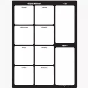 [문구/오피스] 플래너 위클리 유리용 스케쥴보드판