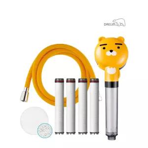 당일발송/무료배송 디클린카카오샤워기(라이언)+리필필터+샤워호스(오