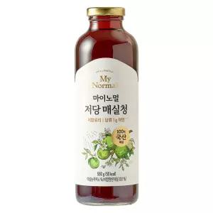 마이노멀 100 국산 매실 저당 매실청 580g 1개