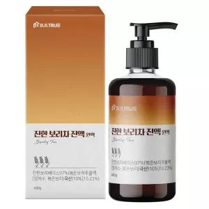 빌트루 진한 보리차 진액 원액 식약처인증 액기스 HACCP 국산 액상 480g 1개