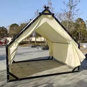 글램핑 텐트 레스토랑 고기 조립식 동굴 쉘터 펜션 튼튼한