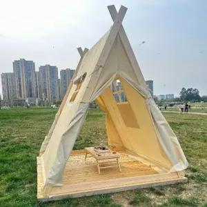 인디언 텐트 민박 펜션 고급 바베큐 빅사이즈 가족 캠핑