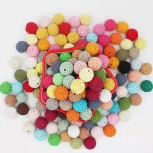 쪽쪽이클립 뜨개 구슬 16mm / 20mm 비즈공예 재료 16mm레드