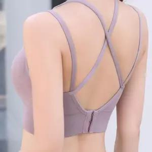 여자 런닝 헬스 스포츠브라 스트랩 편안한 옷