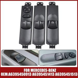 파워 윈도우 컨트롤 스위치 A6395450913 메르세데스-벤츠 비토 버스 믹스 토 카젠 W639 용 자동차 액세서리