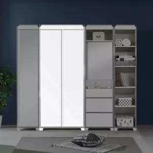 초등 남자아이방 미니멀 수납 긴행거옷장(83cm) 여자아이 정리 키즈 유아