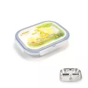 [콩심팥심]식판 케이스 부비 도시락 삼중 단체급식용