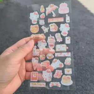 산리오 헬로키티 스티커 카미오재팬 한정판 씰