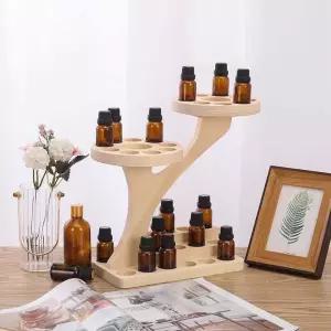 매니큐어진열대 정리함 원목 오일진열대 정리대