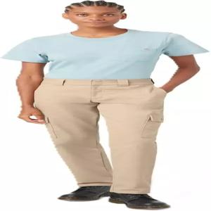 디키스 여성 슈퍼 플렉스 트윌 카고 팬츠