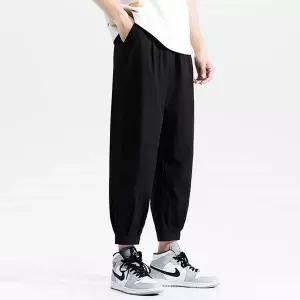 배기팬츠 허리밴딩 조거팬츠 베이직 남성