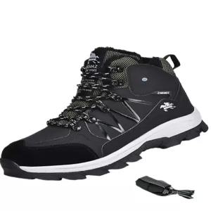 남성용 발열신발 충전식 방한 등산화 열선 온열 겨울 털부츠 방수 난방 워밍슈즈 보온화