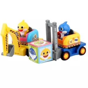 아기상어 지게차 포크레인 중장비세트 3살아기장난감 남아선물