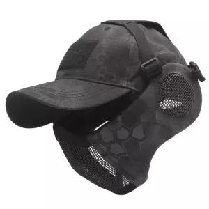 서바이벌 안면 보호 가스건 페인트볼 야외 방지 스틸 전술