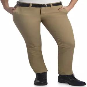 디키스 여성 작업 바지 - 미드 라이즈 슬림 핏 스키니 레그 트윌 유니폼 및 캐주얼 이상적인 위한 사이즈