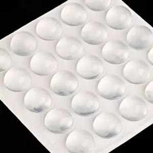 100pcs 반구형 스티커 충격완화 소음방지 범퍼 2.5mm 범퍼스티커 8mm