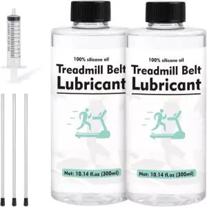 벨트 600ml20.3온스용 이노바유 트레드밀 윤활유 7.8인치 리치 튜브 및 주사기가 포함된 1000cs 100 실리콘