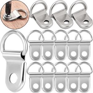 10-50피스 금속 그림 걸이용 고리  헤비 듀티  프레임 단일 홀 보관용 예술 작품  시계  거울용