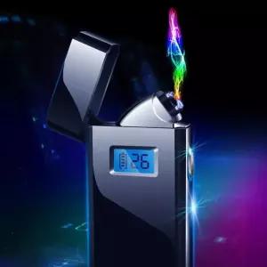신개념 듀얼 플라즈마 전자 USB 충전 라이터 휴대용