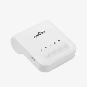 스펙트라 Q 플러스 유축기 (휴대용, 충전식, 5단계 압력조절, 마사지 기능)