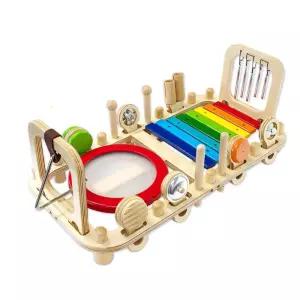 키즈카페 음악놀이 벽걸이 실로폰 원목교구 교육완구 촉감발달 장난감 돌봄센터